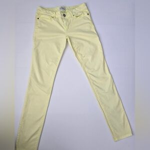 Aeropostale Light Yellow Women's Skinny Jeans